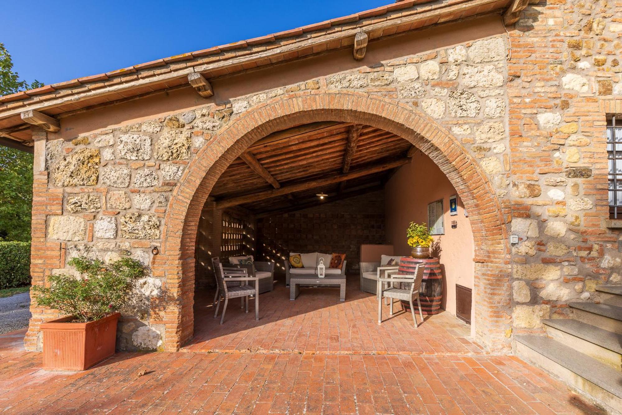 Villa Palazzo Bello Con Piscina E Ac - Четона Экстерьер фото